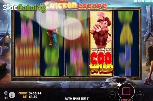 Οθόνη5. The Great Chicken Escape Κουλοχέρης