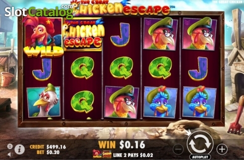 Οθόνη6. The Great Chicken Escape Κουλοχέρης