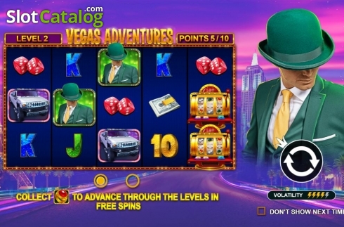 Οθόνη2. Vegas Adventures with Mr Green Κουλοχέρης