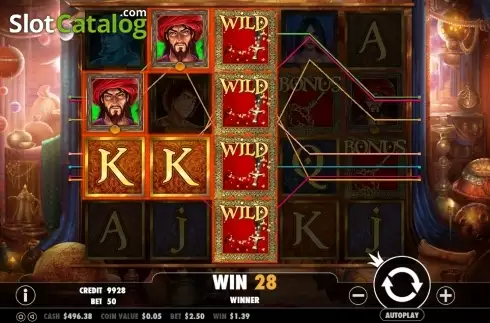 Οθόνη3. Aladdin's Treasure (Pragmatic Play) Κουλοχέρης