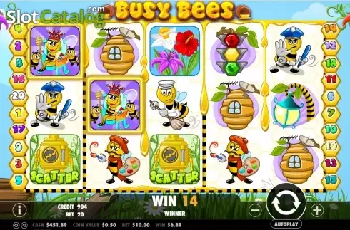 Οθόνη4. Bee Land Κουλοχέρης