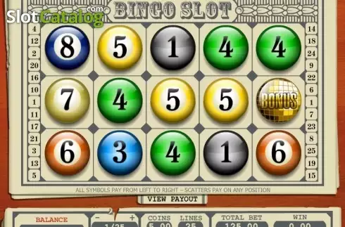 Οθόνη2. Bingo Slot (Pragmatic Play) Κουλοχέρης