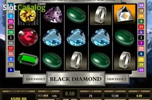Οθόνη2. Black Diamond (Pragmatic Play) Κουλοχέρης