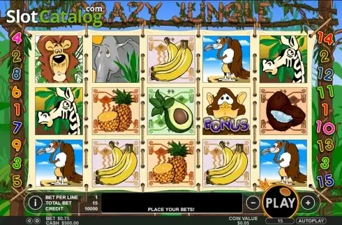 Οθόνη2. Crazy Jungle (Pragmatic Play) Κουλοχέρης