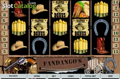 Οθόνη διασποράς. Fandango's Κουλοχέρης