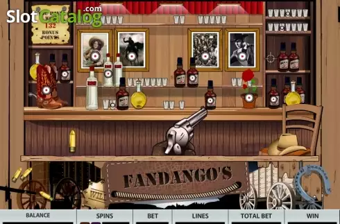 Οθόνη οθόνης μπόνους 3. Fandango's Κουλοχέρης