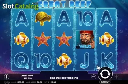 Οθόνη2. Great Reef Κουλοχέρης