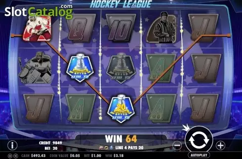 Οθόνη4. Hockey League Κουλοχέρης