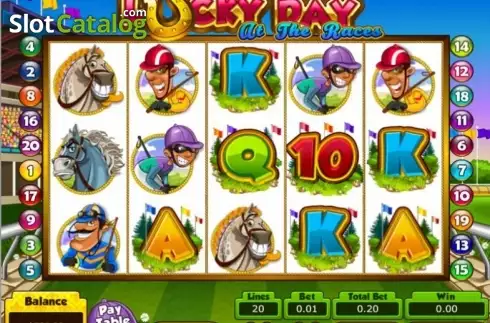 Οθόνη2. Lucky Day at the Races Κουλοχέρης