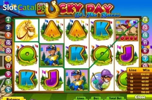 Οθόνη3. Lucky Day at the Races Κουλοχέρης