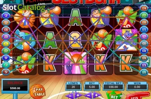 Οθόνη2. Slot Dunk Κουλοχέρης
