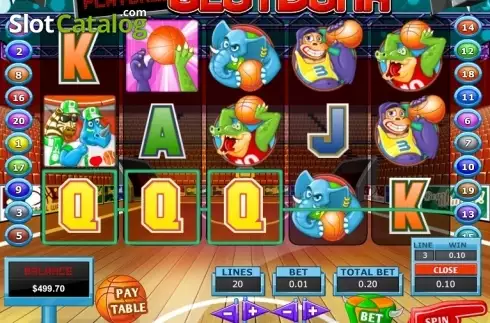 Οθόνη3. Slot Dunk Κουλοχέρης