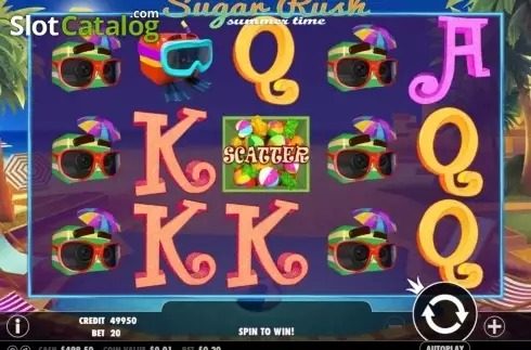 Οθόνη4. Sugar Rush Summer Time Κουλοχέρης