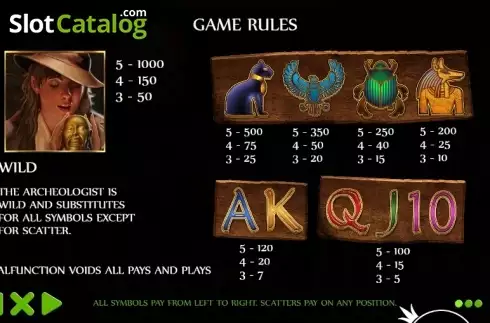 Οθόνη5. Tales of Egypt Κουλοχέρης