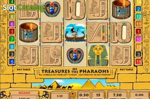 Οθόνη2. Treasure of the Pharaohs Κουλοχέρης