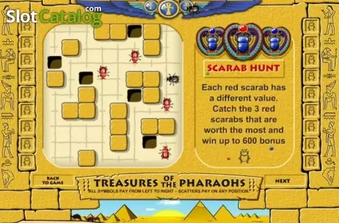 Οθόνη5. Treasure of the Pharaohs Κουλοχέρης