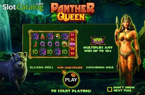 Οθόνη 1. Panther Queen Κουλοχέρης