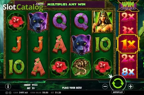 Οθόνη 2. Panther Queen Κουλοχέρης