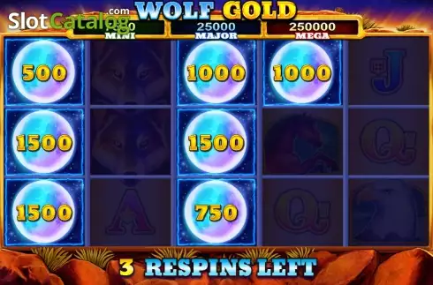 Οθόνη 5. Wolf Gold Κουλοχέρης