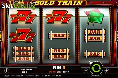 Οθόνη 3. Gold Train (Pragmatic Play) Κουλοχέρης