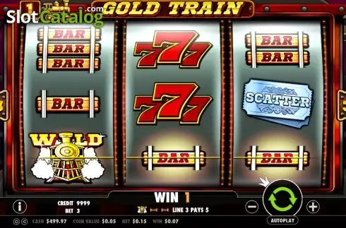 Οθόνη 5. Gold Train (Pragmatic Play) Κουλοχέρης