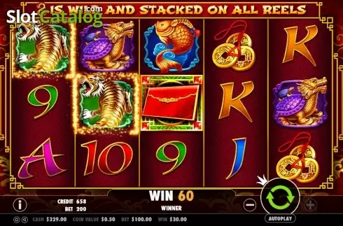 Οθόνη 4. 8 Dragons (Pragmatic Play) Κουλοχέρης 