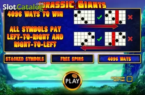 Οθόνη 2. Jurassic Giants Κουλοχέρης