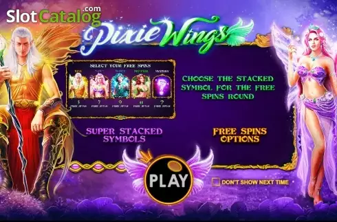 Οθόνη 1. Pixie Wings Κουλοχέρης