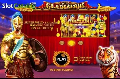 Οθόνη 1. Wild Gladiators Κουλοχέρης