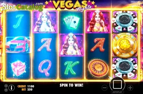 Κερδίστε 3. Vegas Nights (Pragmatic Play) Κουλοχέρης