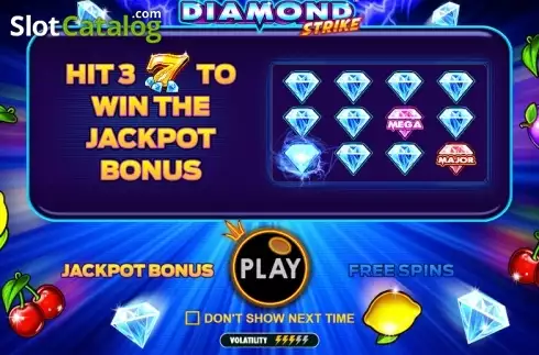 Οθόνη2. Diamond Strike (Pragmatic Play) Κουλοχέρης