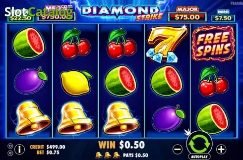 Οθόνη4. Diamond Strike (Pragmatic Play) Κουλοχέρης