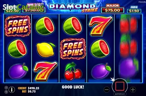 Οθόνη6. Diamond Strike (Pragmatic Play) Κουλοχέρης