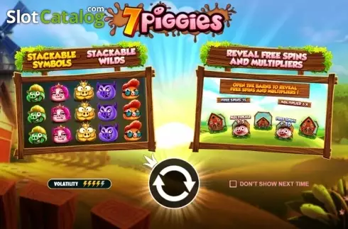 Οθόνη2. 7 Piggies Κουλοχέρης