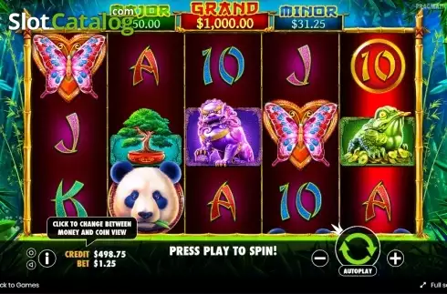 Οθόνη3. Panda's Fortune Κουλοχέρης