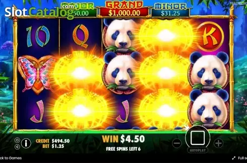 Οθόνη7. Panda's Fortune Κουλοχέρης