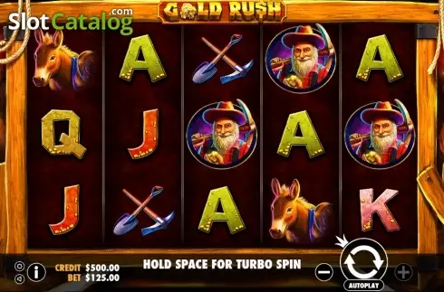 Οθόνη3. Gold Rush (Pragmatic Play) Κουλοχέρης