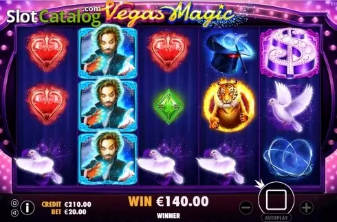 Οθόνη6. Vegas Magic Κουλοχέρης