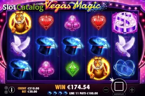 Οθόνη7. Vegas Magic Κουλοχέρης