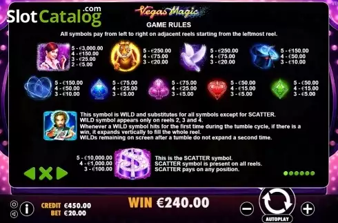 Οθόνη8. Vegas Magic Κουλοχέρης