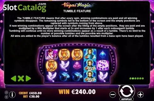 Οθόνη9. Vegas Magic Κουλοχέρης