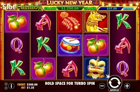 Οθόνη5. Lucky New Year Κουλοχέρης 