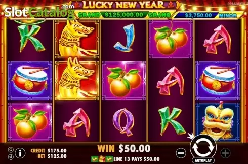 Οθόνη6. Lucky New Year Κουλοχέρης 