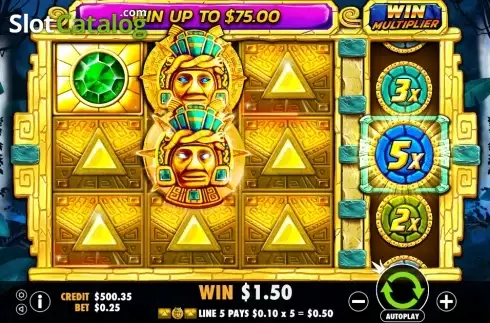 Οθόνη5. Aztec Gems (Pragmatic Play) Κουλοχέρης