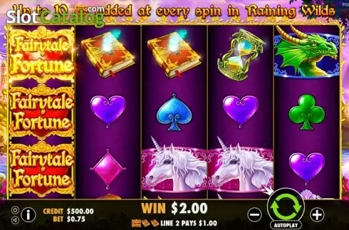 Οθόνη5. Fairytale Fortune Κουλοχέρης