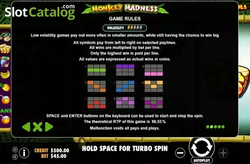 Οθόνη8. Monkey Madness Κουλοχέρης 