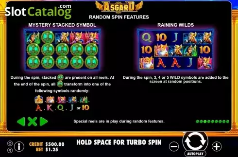 Οθόνη9. Asgard (Pragmatic Play) Κουλοχέρης