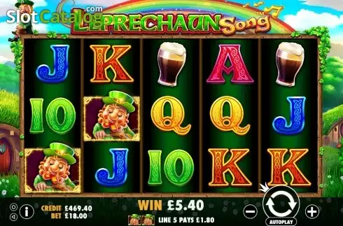 Οθόνη3. Leprechaun Song Κουλοχέρης