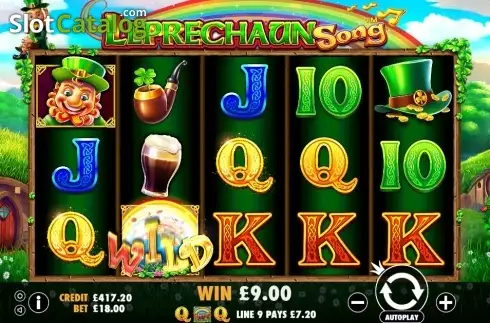 Οθόνη4. Leprechaun Song Κουλοχέρης