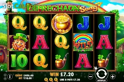 Οθόνη5. Leprechaun Song Κουλοχέρης